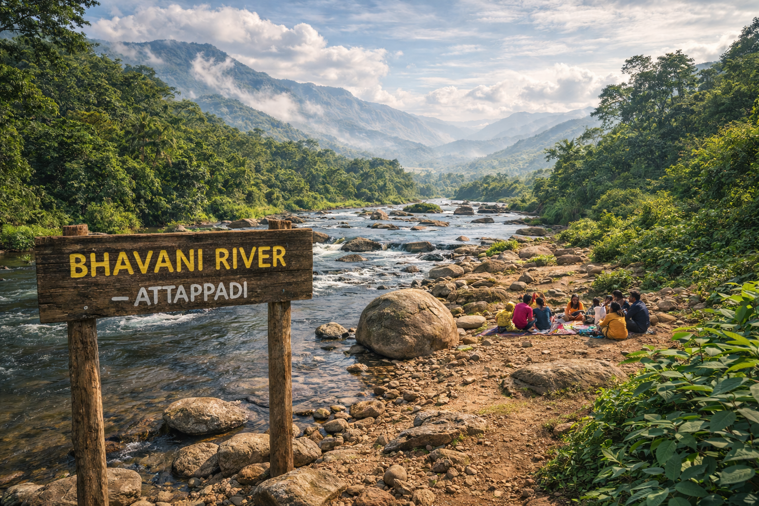 Bhavani River & Valley Spots